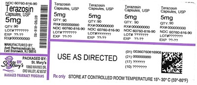 TERAZOSIN 60760-0816-90.jpg tera - TERAZOSIN 60760 0816 90